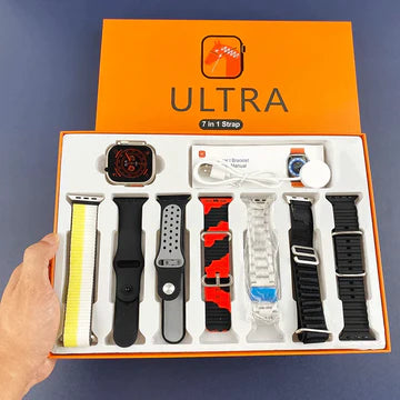 SMART WATCH ULTRA With 7 Different STRAP