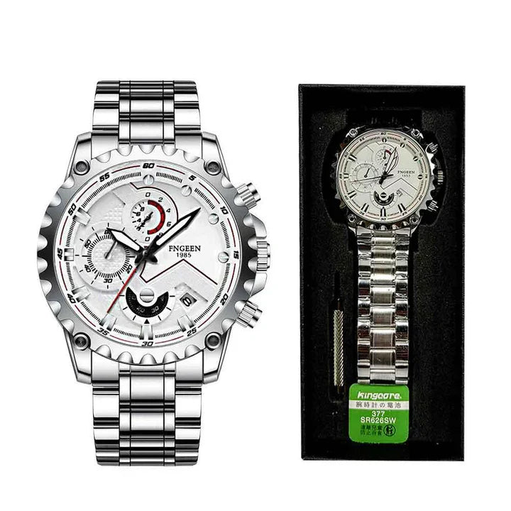 Stainless-Steel Watch for Men