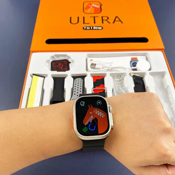 SMART WATCH ULTRA With 7 Different STRAP